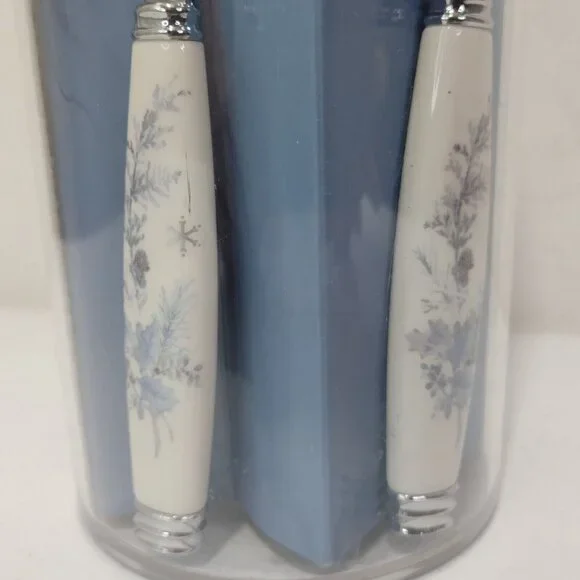 20 Piece Pfaltzgraff The Winter Frost Collection Flatware Set NEW